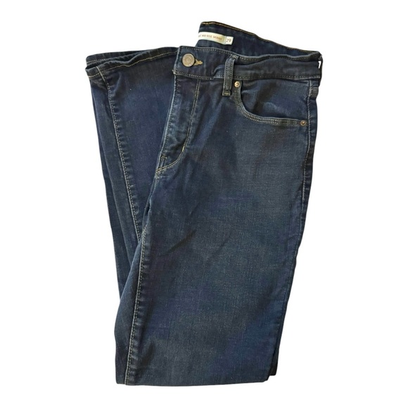 LEVI’s Classic Mid-Rise Skinny Jeans, dark wash, stretch, W29, L30 - Picture 8 of 15